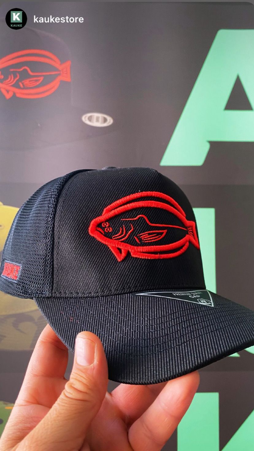 Gorro Trucker color negro modelo corvina y  lenguado