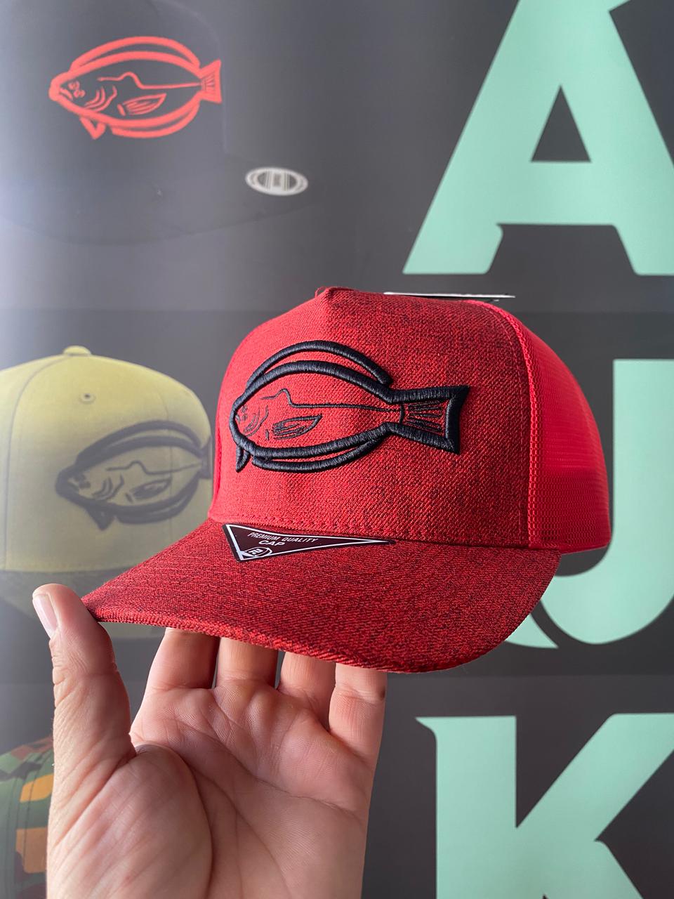 Gorro Lenguado Trucker Burdeo